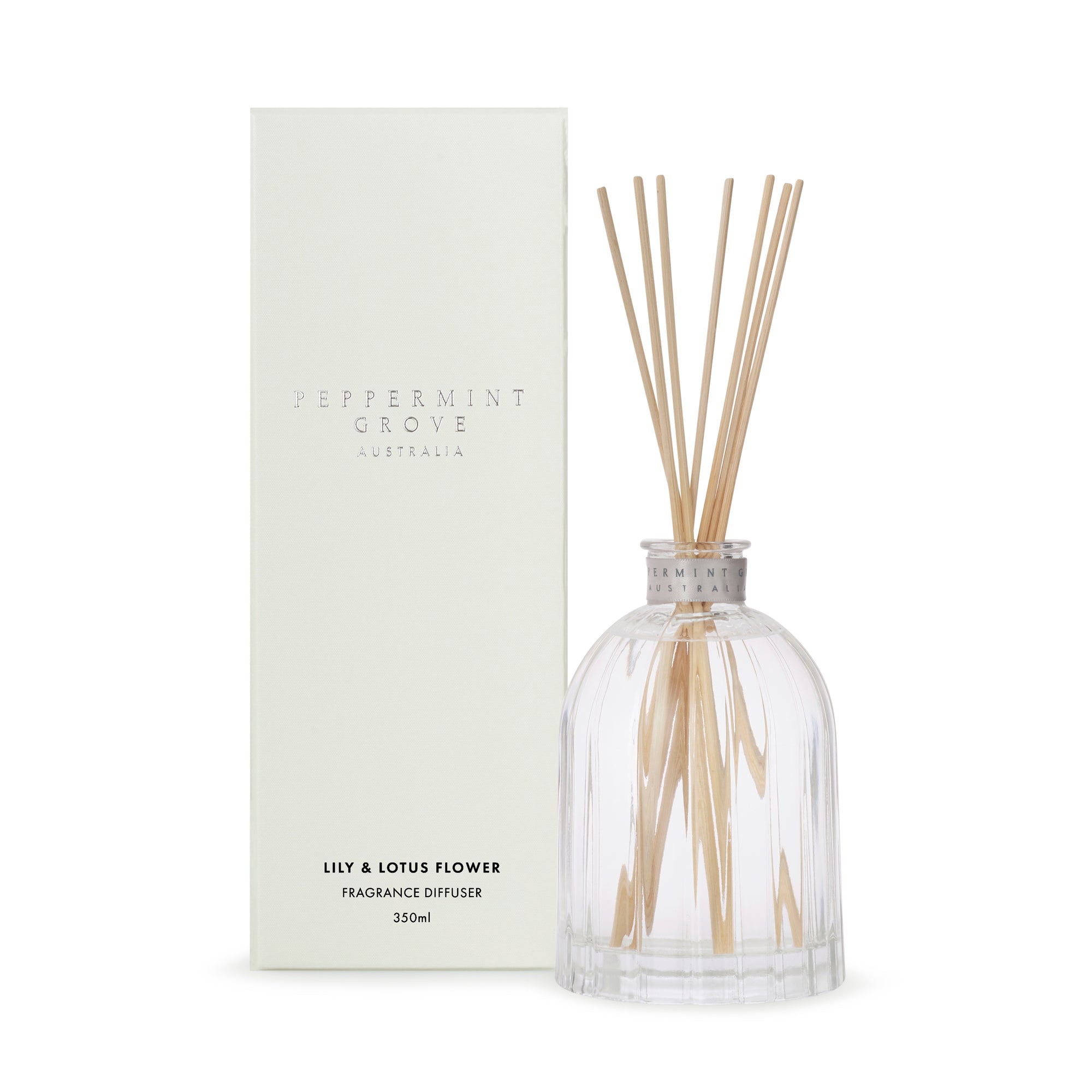 Peppermint Grove Lily & Lotus Flower Large Fragrance Diffuser 350ml