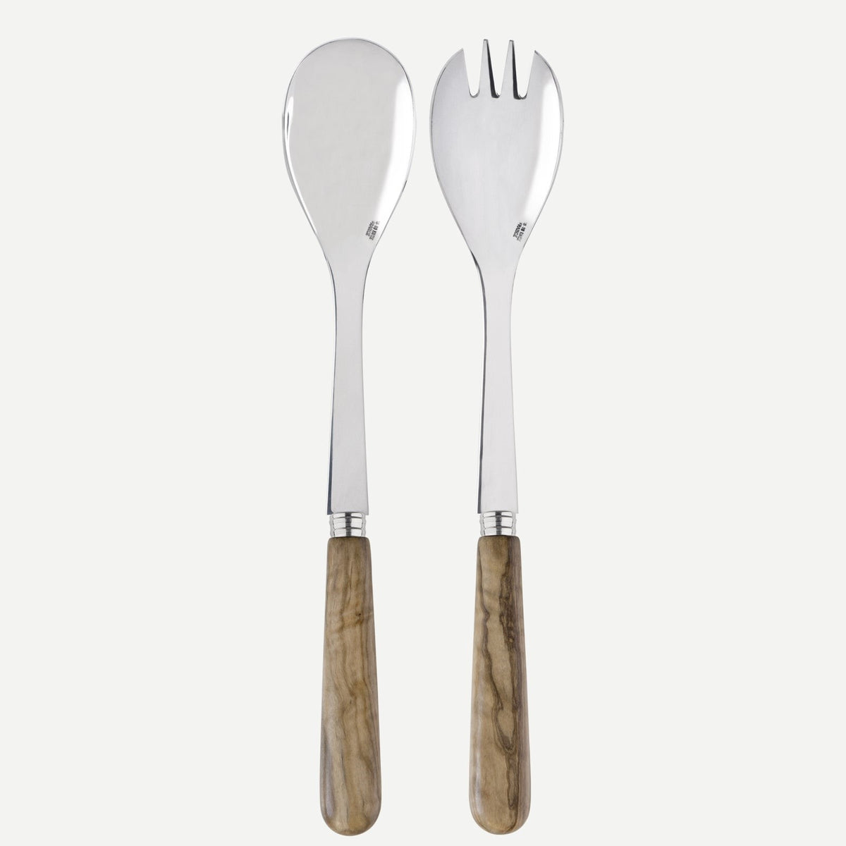 Sabre Paris Lavandou Salad Set - Olive Wood