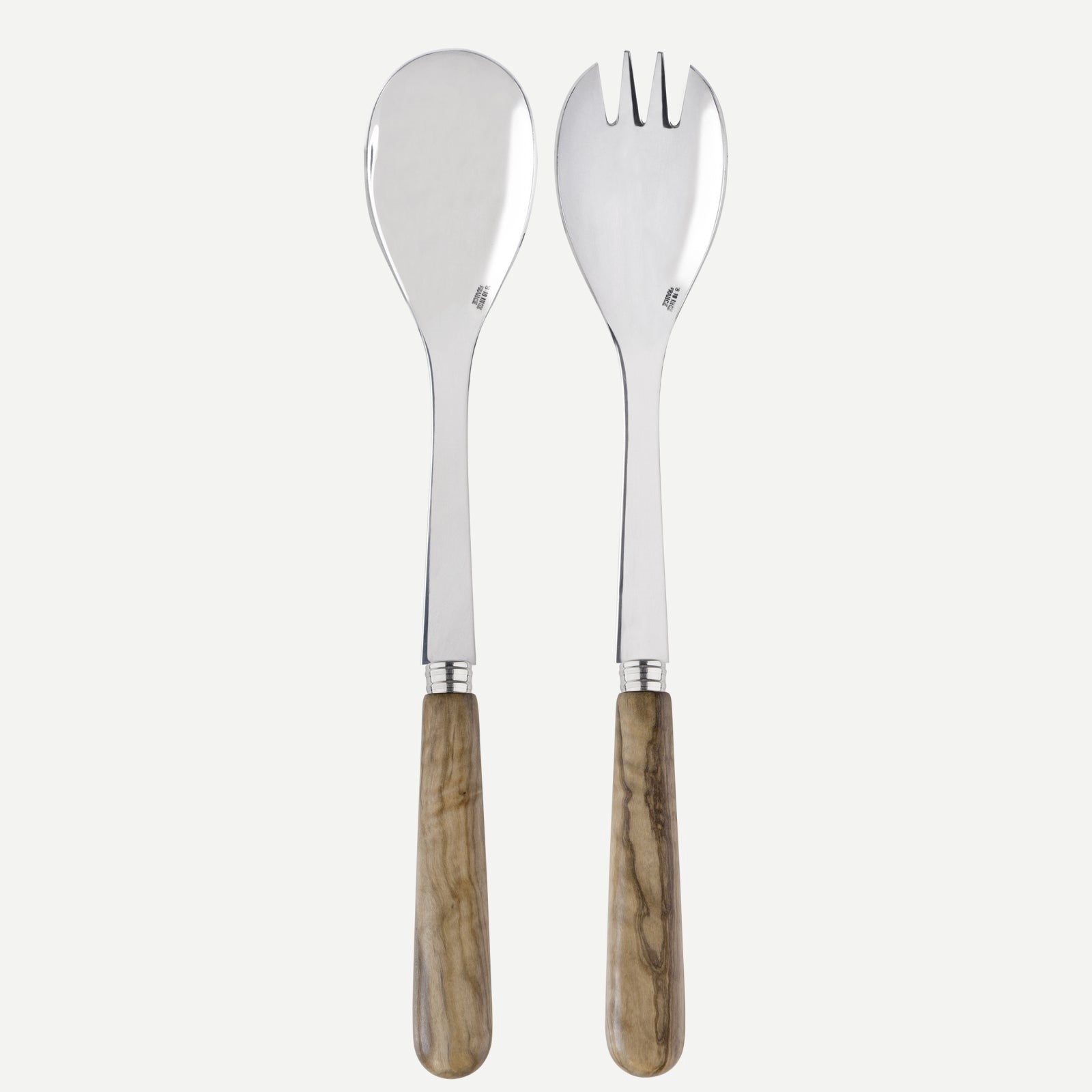 Sabre Paris Lavandou Salad Set - Olive Wood