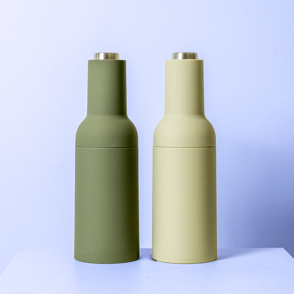 Sage &amp; Cooper Thea Automatic Salt &amp; Pepper Grinder Set - Sage Green/Olive
