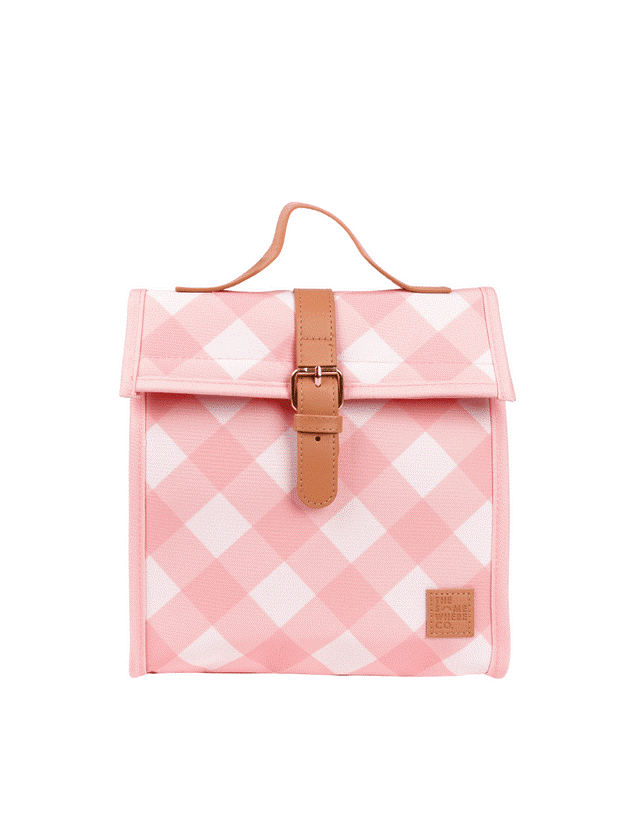 The Somewhere Co Lunch Satchel - Pink Rose