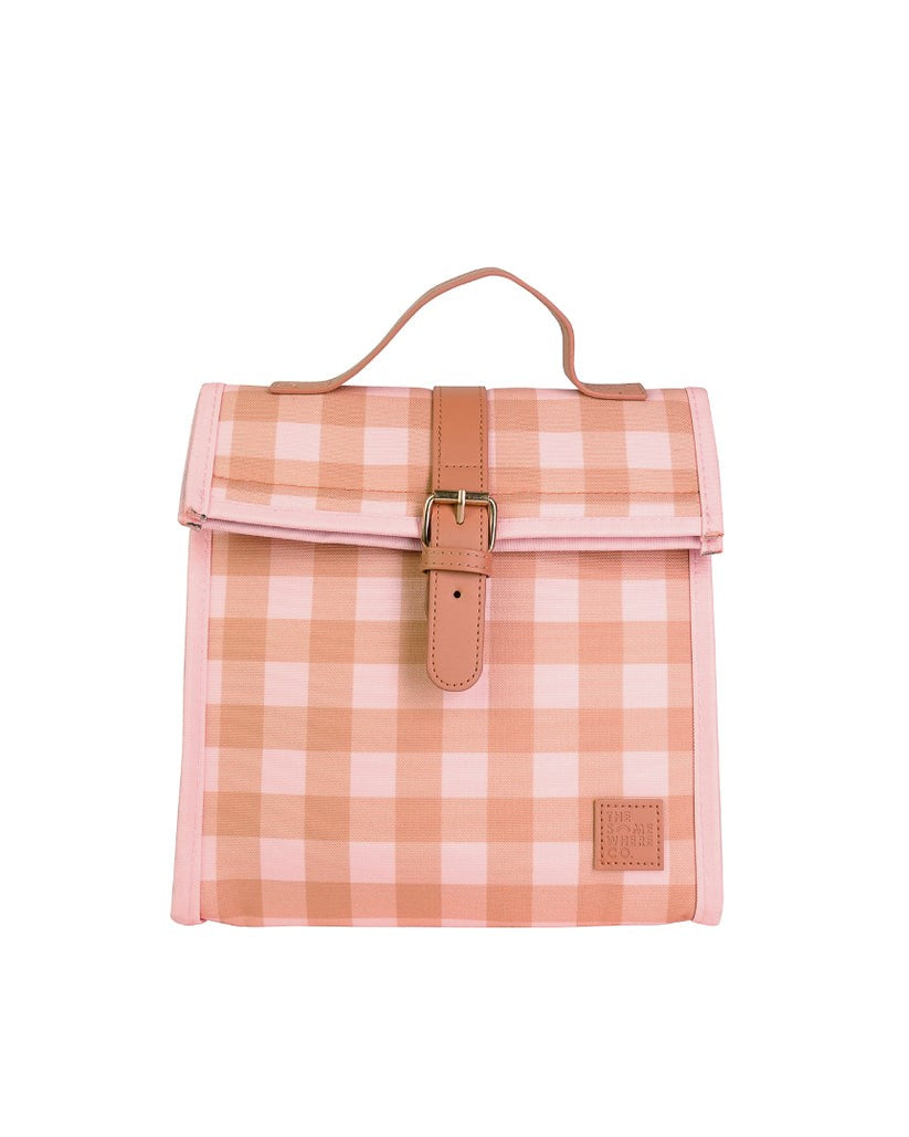 The Somewhere Co Lunch Satchel -Rose All Day
