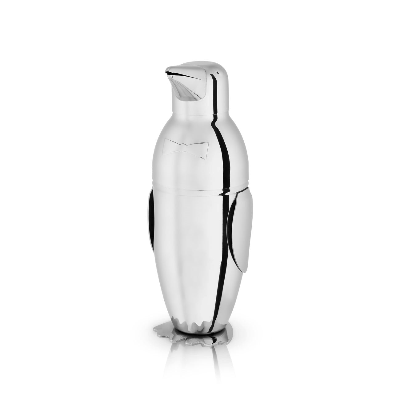 Viski Stainless Steel Penguin Cocktail Shaker