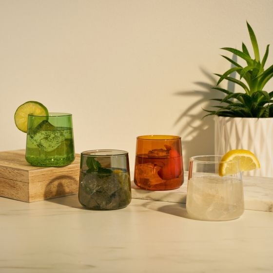Viski Aurora Cocktail Tumblers Set of 4