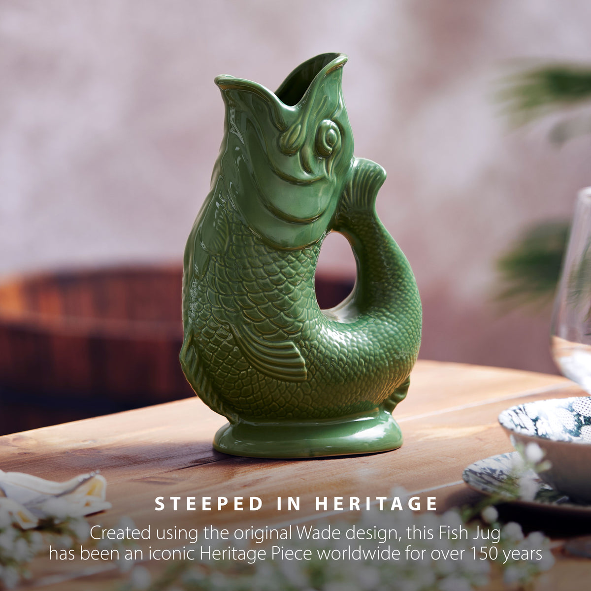 Wade Fish Jug 1.2L - Green