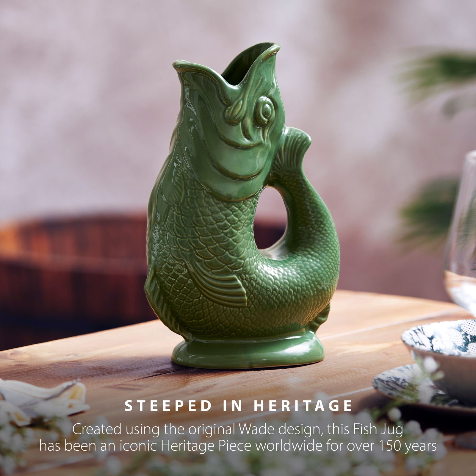 Wade Fish Jug 1.2L - Green