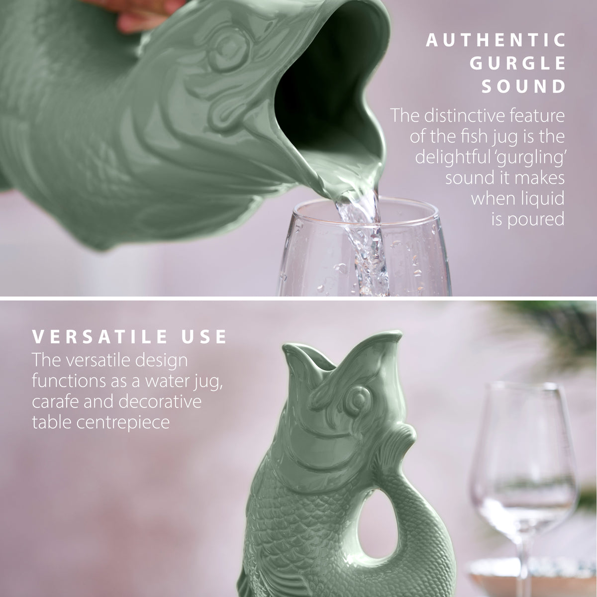 Wade Fish Jug 1.2L - Sage