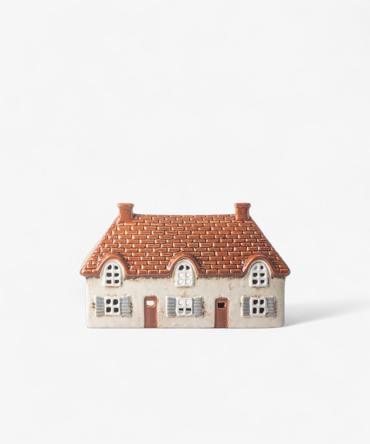 French Country Cotswold Tea Light Cottage Ivory