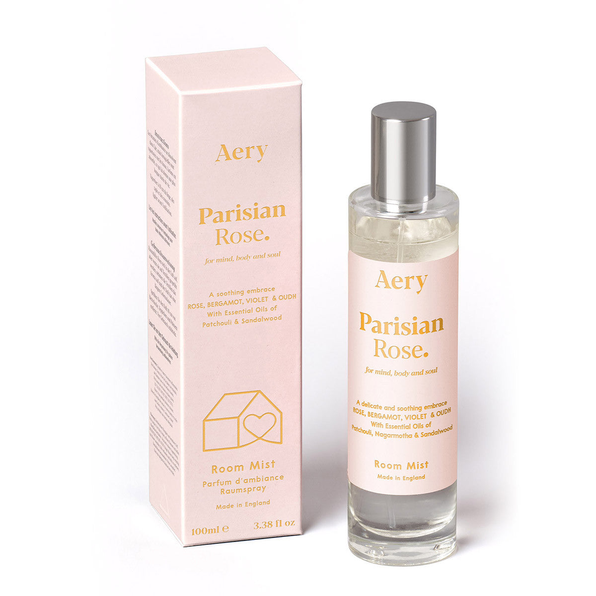 Aery Living Fernweh 100ml Room Spray - Parisian Rose