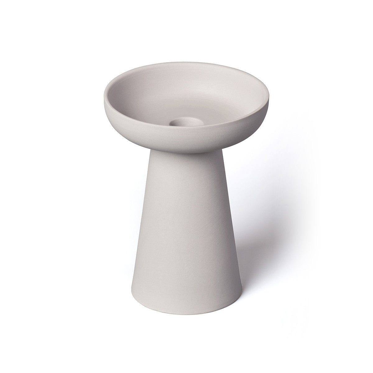 Aery Living Porcini Candle Holder Large - Grey