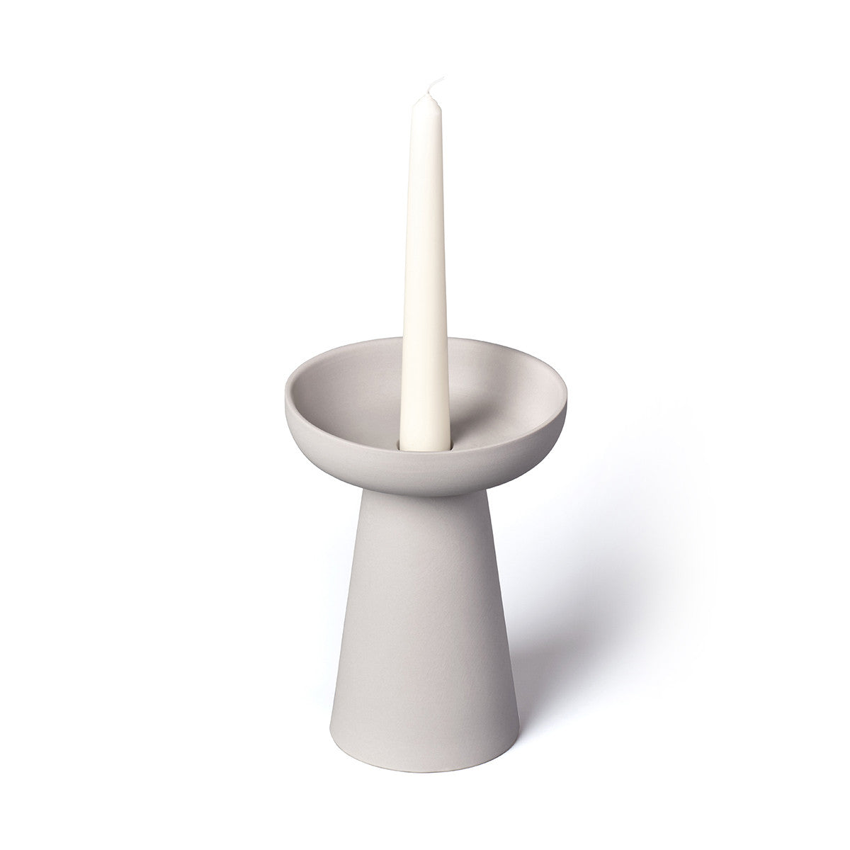 Aery Living Porcini Candle Holder Large - Grey