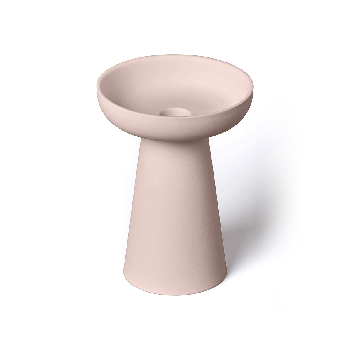 Aery Living Porcini Candle Holder Large - Soft Pink