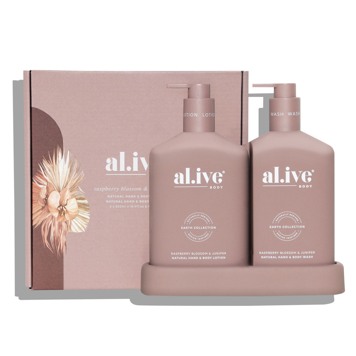 Alive Body Wash & Lotion Duo - Raspberry Blossom & Juniper