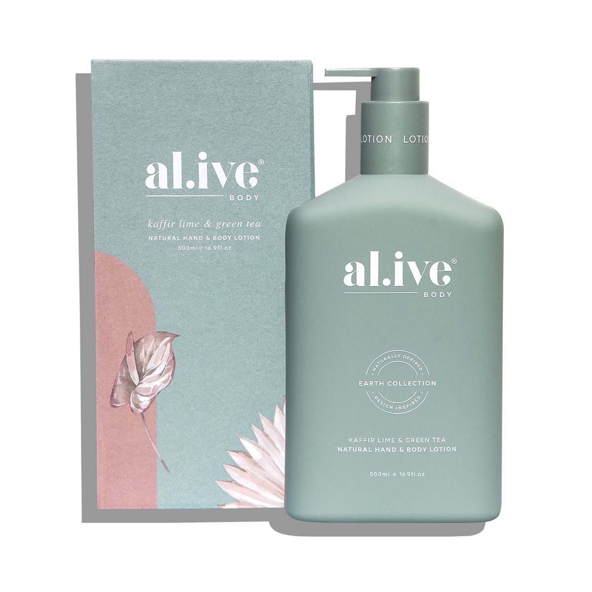 ALIVE BODY HAND & BODY LOTION - KAFFIR LIME & GREEN TEA