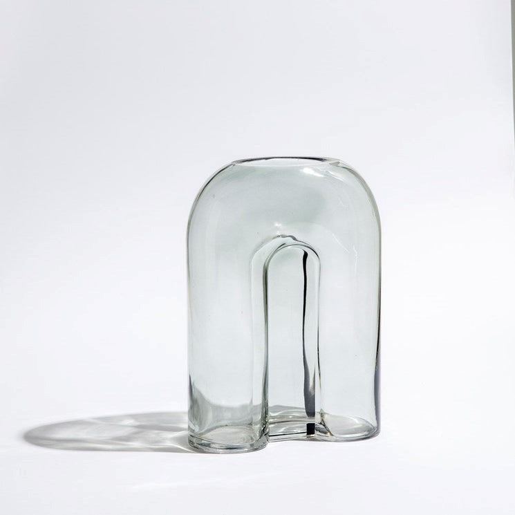Ben David By Kas Arch Large Vase - Sage
