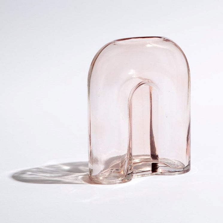 Ben David By Kas Arch Medium Vase - Blush