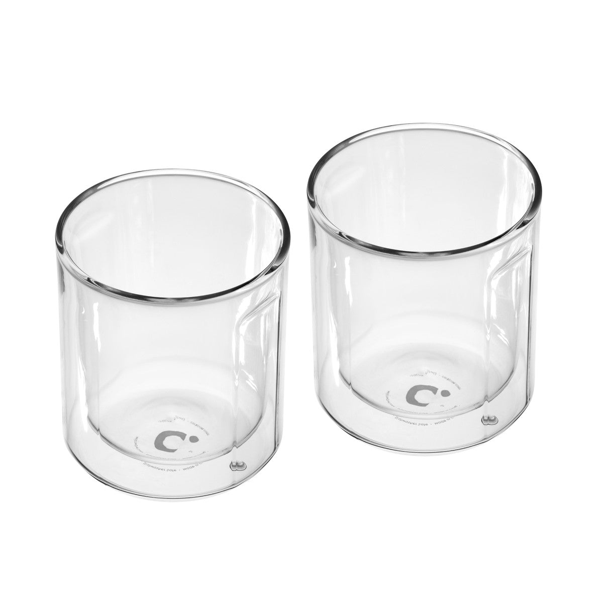 Corkcicle Barware Rocks Glass (Pk Of 2) - Clear Double Walled Cup