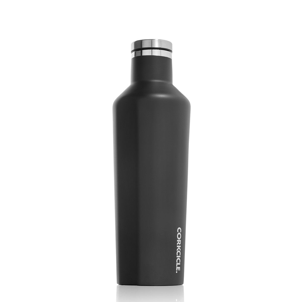 Corkcicle Classic Canteen 475ml - Matt Black Insulated Stainless Steel Drink Bottle