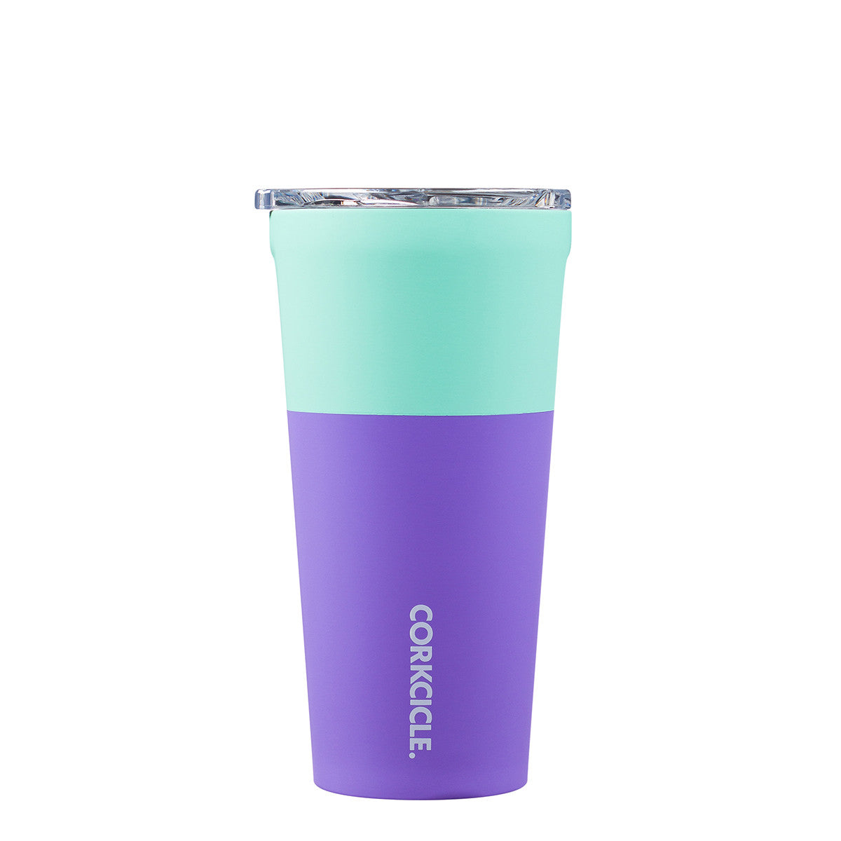 Corkcicle Colour Block Tumbler 475ml - Mint Berry Insulated Stainless Steel Cup