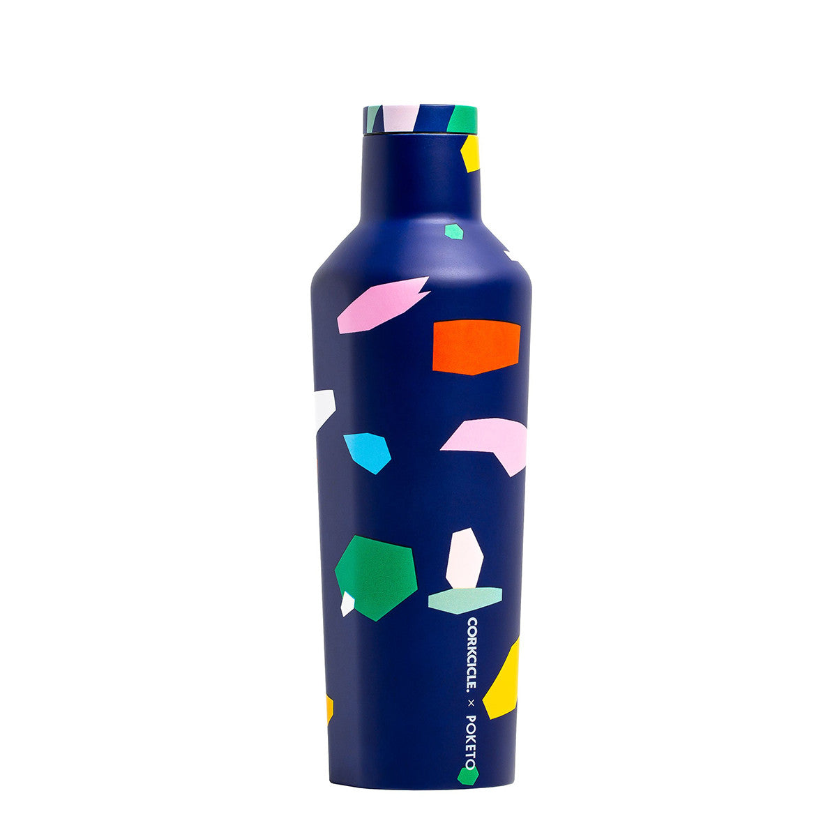 Corkcicle Poketo Canteen 475ml - Confetti Insulated Stainless Steel Drink Bottle