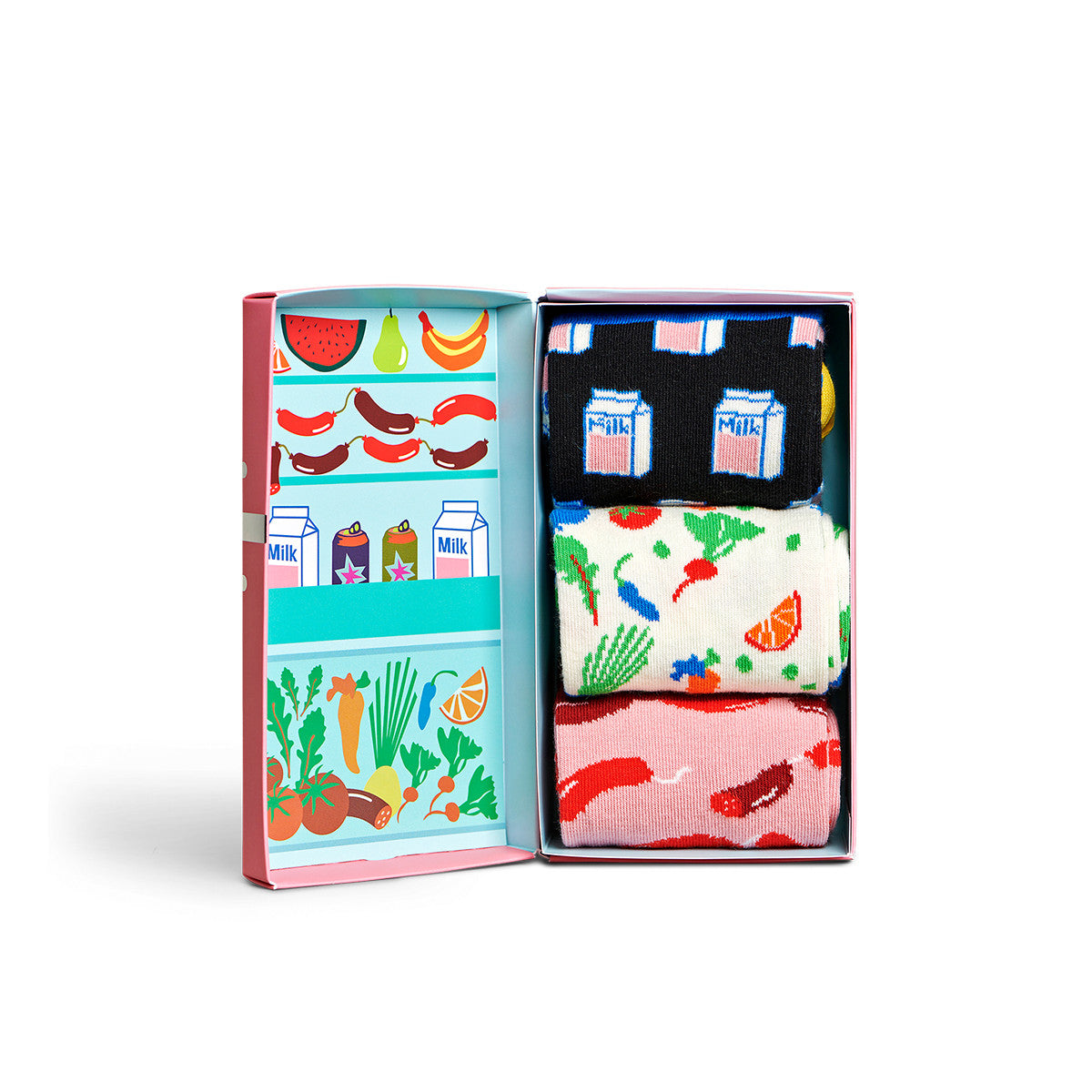 Happy Socks Gift Set Foodie 3-Pack
