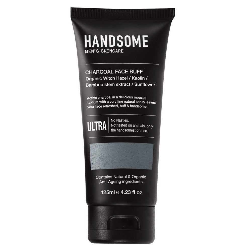 Handsome CHARCOAL FACE BUFF 125ML