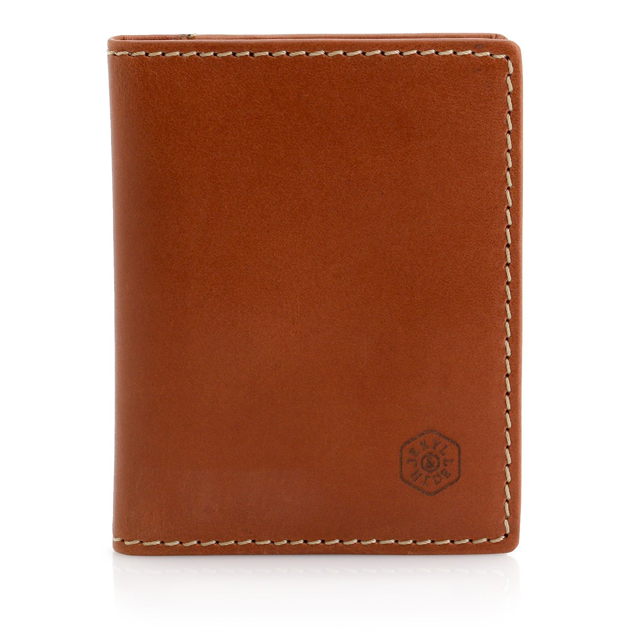Jekyll and Hide Roma Slim Bifold Card Holder - Tan