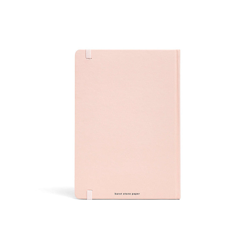 KARST - HARD COVER NOTEBOOK - RULED - A5 - PEONY