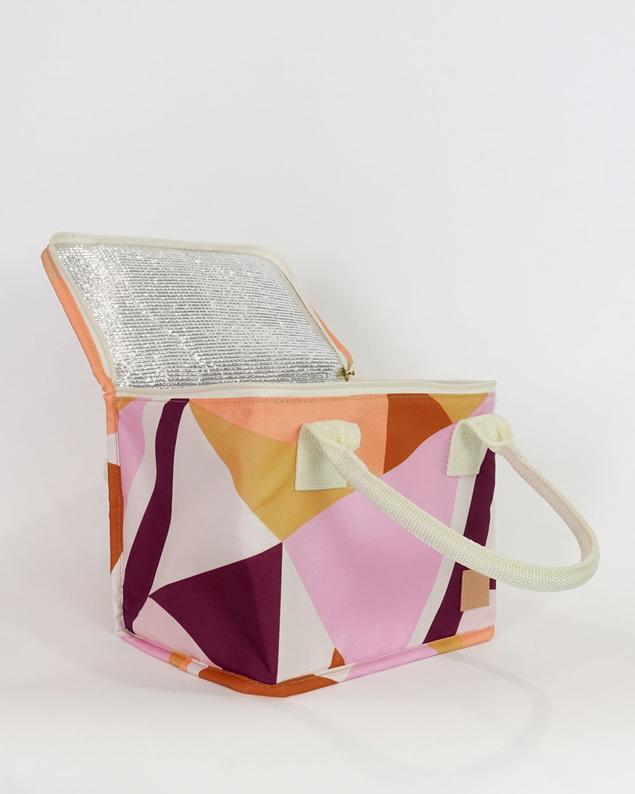 The Somewhere Co Kaleidoscope Lunch Bag w/ Canvas Handles