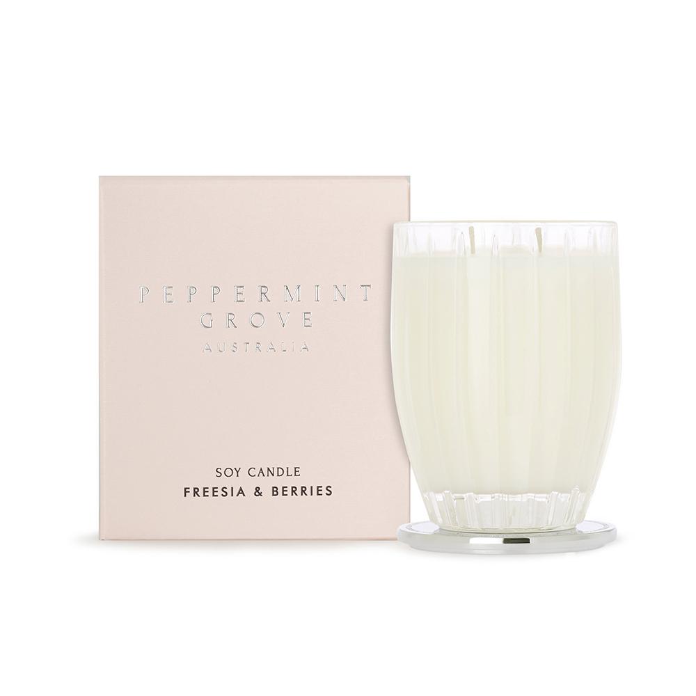 Peppermint Grove Freesia & Berries Soy Candle 370g