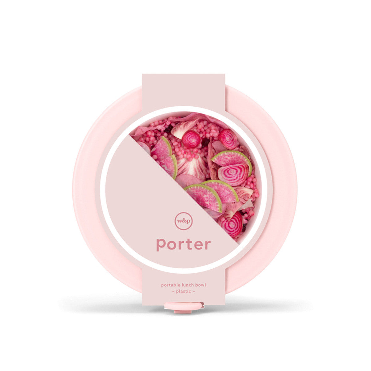 Porter Lunch Bowl Plastic - Blush