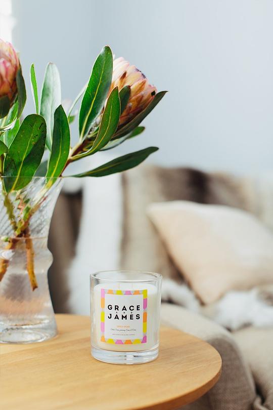 Grace and James Spicy Pear Candle 80 Hour