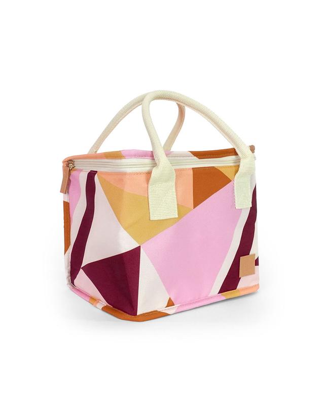 The Somewhere Co Kaleidoscope Lunch Bag w/ Canvas Handles