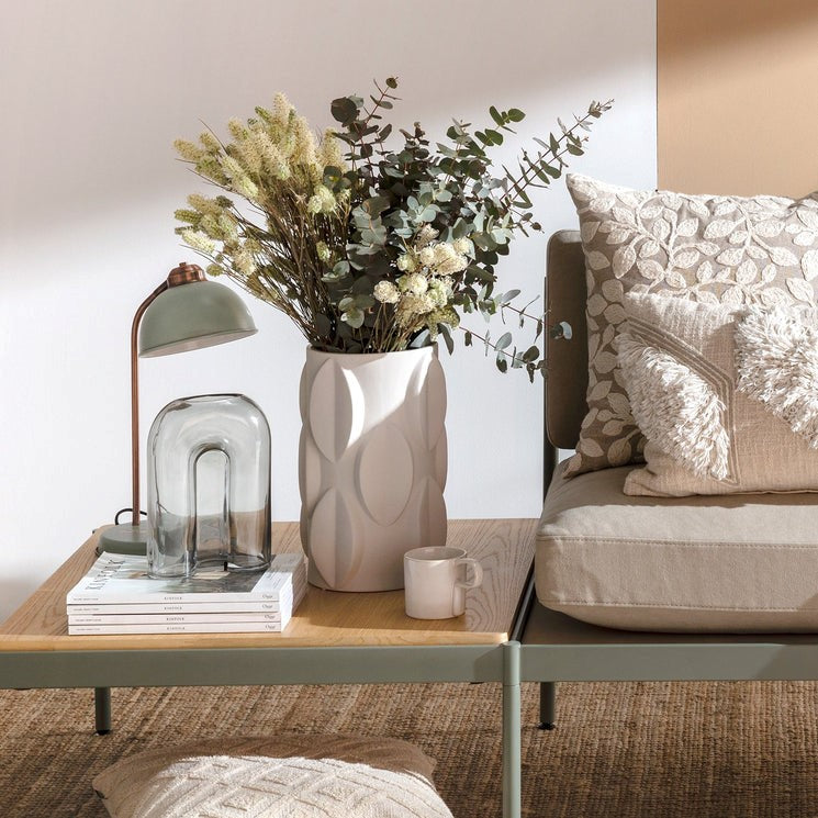 Ben David By Kas Arch Large Vase - Sage