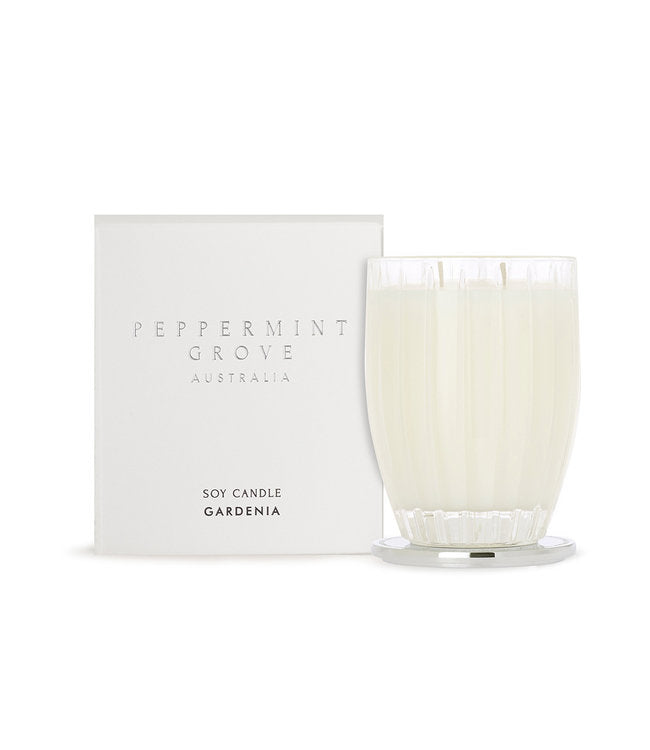 Peppermint Grove Gardenia Soy Candle 370g