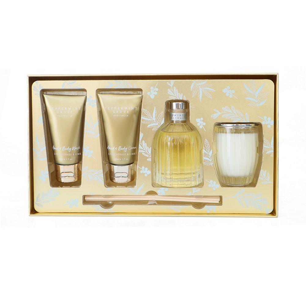 Peppermint Grove Lemongrass & Lime Deluxe Gift Set