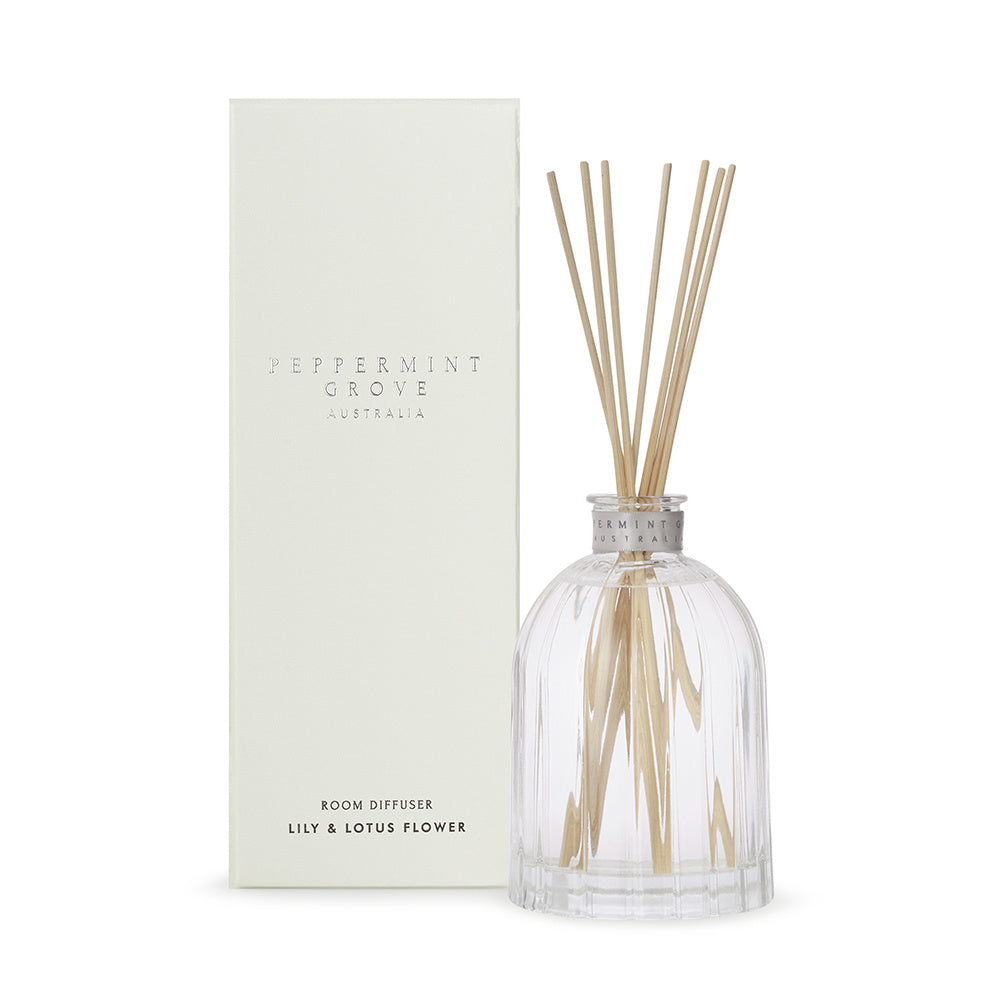 Peppermint Grove Lily & Lotus Flower Fragrance Diffuser 350ml