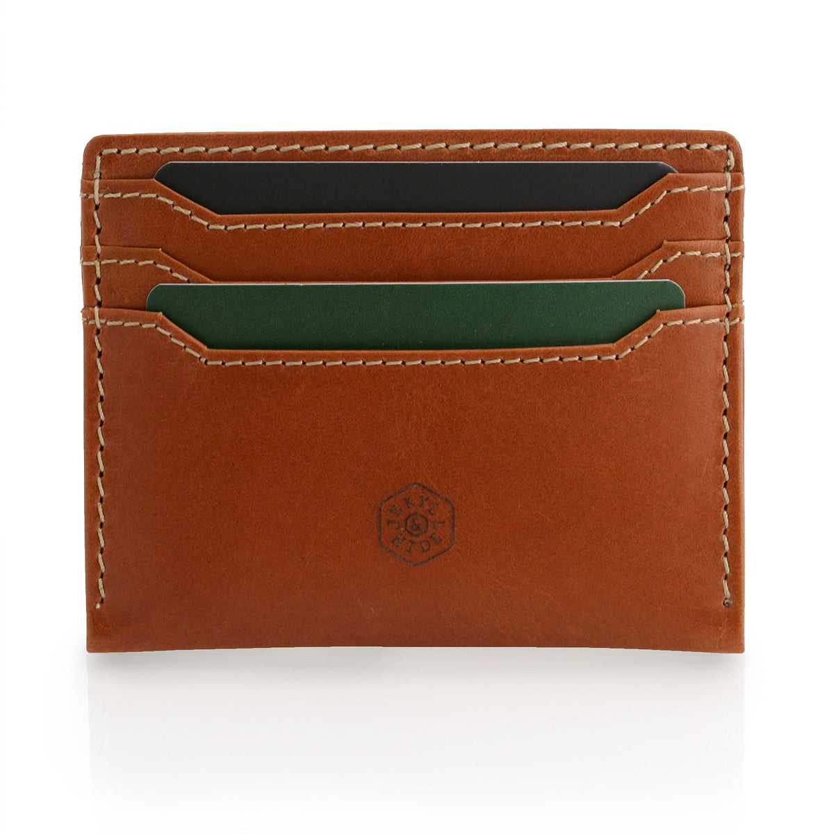 Jekyll and Hide Roma Card Holder - Tan